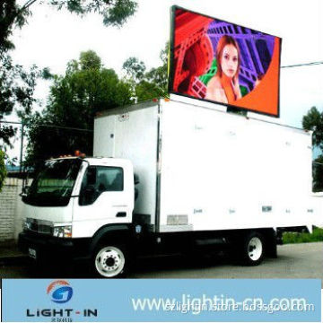mobile food truck P10 full color mobile food truck for sale